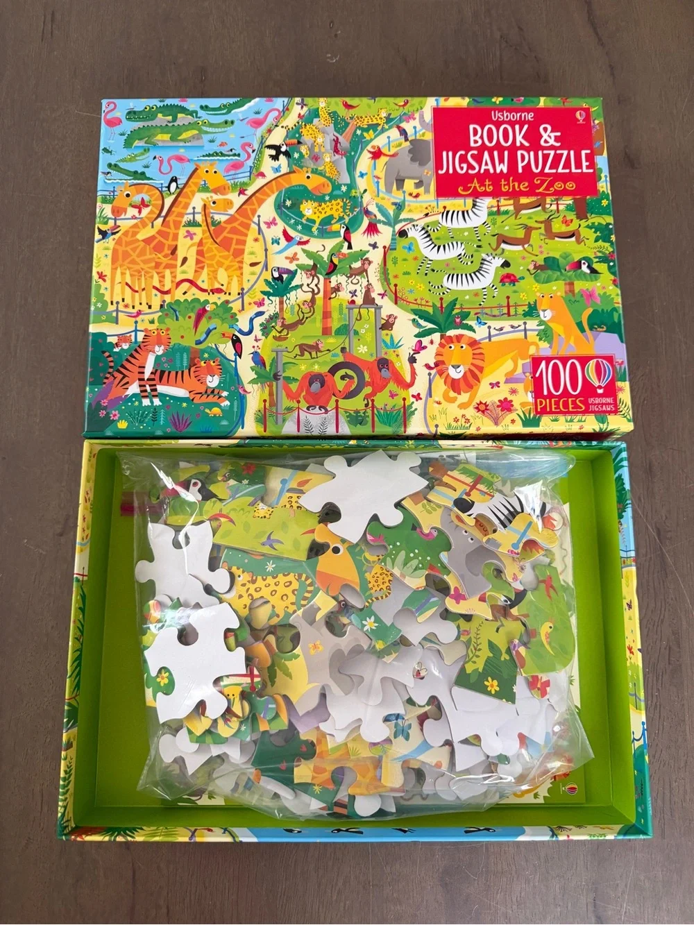 Usborne Book And Jigsaw Puzzle 